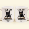 Funny Mug - F*Ck Off I'm Reading - Gifts For Book Lovers, Nerd, Librarian - Personalized Mug Funny Mug - F*Ck Off I'm Reading - Gifts For Book Lovers, Nerd, Librarian - Personalized Mug