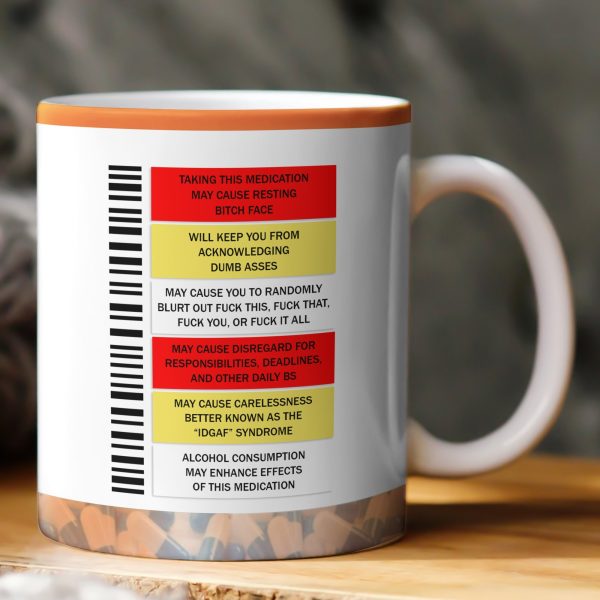 Funny Mug - Fukitol Rx Prescription - Exchange Gift, White Elephant Gifts For Coworkers - Mug Funny Mug - Fukitol Rx Prescription - Exchange Gift, White Elephant Gifts For Coworkers - Mug