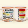 Funny Mug - Fukitol Rx Prescription - Gifts For Coworkers, Friends, Family - Personalized Mug Funny Mug - Fukitol Rx Prescription - Gifts For Coworkers, Friends, Family - Personalized Mug