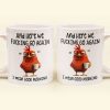 Funny Mug - Here We F*Cking Go Again I Mean Good Morning - Gifts For Coworkers, Friends, Family - Personalized Mug Funny Mug - Here We F*Cking Go Again I Mean Good Morning - Gifts For Coworkers, Friends, Family - Personalized Mug