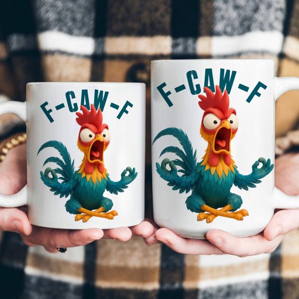 Funny Mug - Humorous Crow F-Caw-F - For Coworkers, Friends - Personalized Mug Funny Mug - Humorous Crow F-Caw-F - For Coworkers, Friends - Personalized Mug