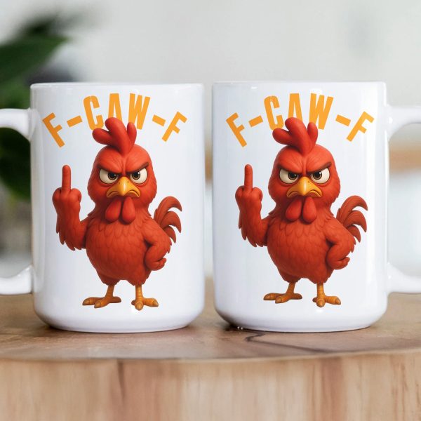 Funny Mug - Humorous Crow F-Caw-F - For Coworkers, Friends - Personalized Mug Funny Mug - Humorous Crow F-Caw-F - For Coworkers, Friends - Personalized Mug