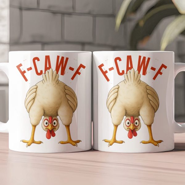 Funny Mug - Humorous Crow F-Caw-F - For Coworkers, Friends - Personalized Mug Funny Mug - Humorous Crow F-Caw-F - For Coworkers, Friends - Personalized Mug