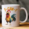 Funny Mug - Humorous Crow F-Caw-F - For Coworkers, Friends Chicken Ver 2 - Mug Funny Mug - Humorous Crow F-Caw-F - For Coworkers, Friends Chicken Ver 2 - Mug