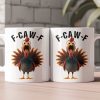 Funny Mug - Humorous Crow F-Caw-F - For Coworkers, Friends Turkey - Mug Funny Mug - Humorous Crow F-Caw-F - For Coworkers, Friends Turkey - Mug