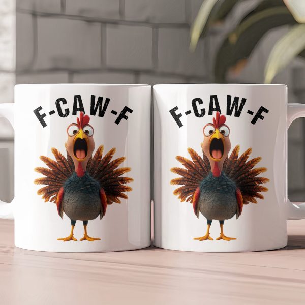 Funny Mug - Humorous Crow F-Caw-F - For Coworkers, Friends Turkey - Mug Funny Mug - Humorous Crow F-Caw-F - For Coworkers, Friends Turkey - Mug