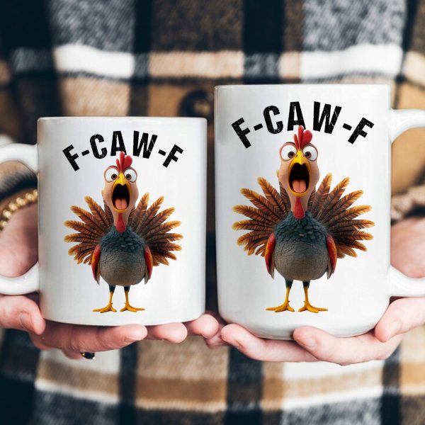 Funny Mug - Humorous Crow F-Caw-F - For Coworkers, Friends Turkey - Mug Funny Mug - Humorous Crow F-Caw-F - For Coworkers, Friends Turkey - Mug