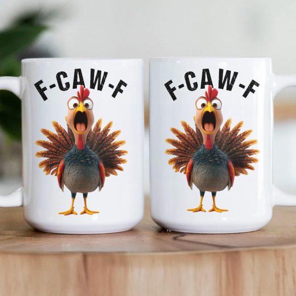 Funny Mug - Humorous Crow F-Caw-F - For Coworkers, Friends Turkey - Mug Funny Mug - Humorous Crow F-Caw-F - For Coworkers, Friends Turkey - Mug