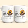 Funny Mug - Inner Peace Begins With Four Words: Not My F*Cking Problem - Personalized Mug Funny Mug - Inner Peace Begins With Four Words: Not My F*Cking Problem - Personalized Mug