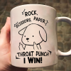 Funny Mug - Rock Paper Scissors Throat Punch I Win - Fun Gifts For Coworker, Friends, Boss - Personalized Mug Funny Mug - Rock Paper Scissors Throat Punch I Win - Fun Gifts For Coworker, Friends, Boss - Personalized Mug