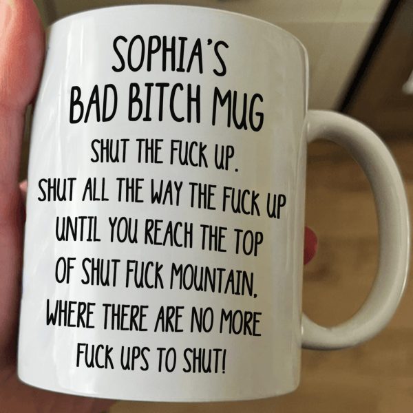 Funny Mug - Shut The F*Ck Up Swear Mug - For Coworker, Boss, Friend - Personalized Mug Funny Mug - Shut The F*Ck Up Swear Mug - For Coworker, Boss, Friend - Personalized Mug