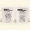 Funny Mug - Thoughts During Work - For Me Gift, Gifts For Coworkers, Boss - Personalized Mug Funny Mug - Thoughts During Work - For Me Gift, Gifts For Coworkers, Boss - Personalized Mug