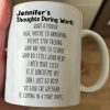 Funny Mug - Thoughts During Work - For Me Gift, Gifts For Coworkers, Boss - Personalized Mug Funny Mug - Thoughts During Work - For Me Gift, Gifts For Coworkers, Boss - Personalized Mug
