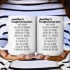 Funny Mug - Thoughts During Work - For Me Gift, Gifts For Coworkers, Boss - Personalized Mug Funny Mug - Thoughts During Work - For Me Gift, Gifts For Coworkers, Boss - Personalized Mug