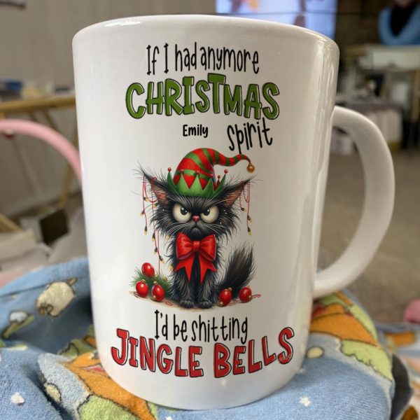 Funny Mug Christmas Spirit For Me Gift - Personalized Mug Funny Mug Christmas Spirit For Me Gift - Personalized Mug