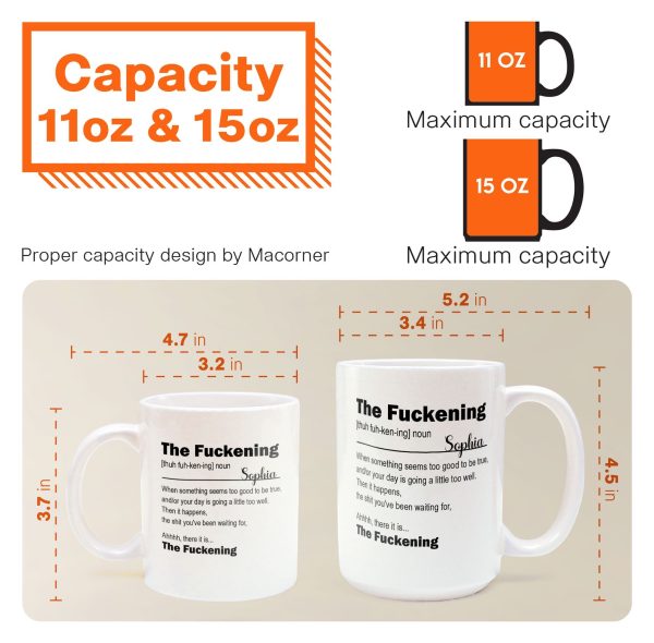 Funny Mug Custom Name For Me Gift The F*ckening - Personalized Mug Funny Mug Custom Name For Me Gift The F*ckening - Personalized Mug