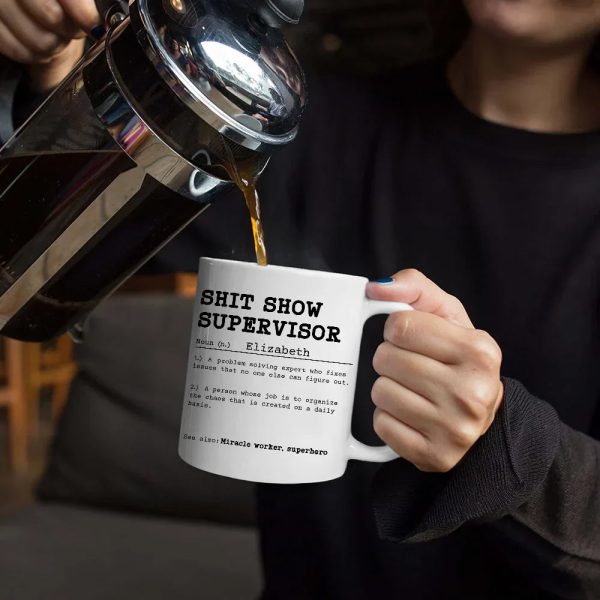 Funny Mug Supervisor Boss - Personalized Mug Funny Mug Supervisor Boss - Personalized Mug