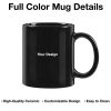 Funny Mug with Angry Chicken Cartoon, Customizable Coffee Mug, 'I'm Busy' Humor, Unique Gift for Coworkers & Friends