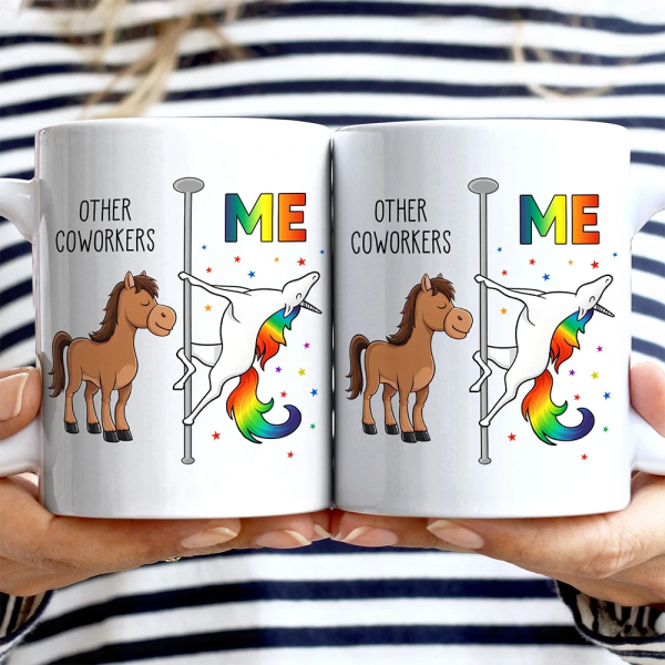 Funny Other Coworkers Vs Me - Personalized Mug Funny Other Coworkers Vs Me - Personalized Mug