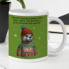 Funny Otter Christmas White Elephant Gift Exchange - Personalized Mug - Office Humor, Secret Santa Funny Otter Christmas White Elephant Gift Exchange - Personalized Mug - Office Humor, Secret Santa