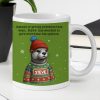 Funny Otter Christmas White Elephant Gift Exchange - Personalized Mug - Office Humor, Secret Santa Funny Otter Christmas White Elephant Gift Exchange - Personalized Mug - Office Humor, Secret Santa