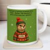 Funny Otter Christmas White Elephant Gift Exchange - Personalized Mug - Office Humor, Secret Santa Funny Otter Christmas White Elephant Gift Exchange - Personalized Mug - Office Humor, Secret Santa
