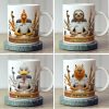 Funny Overworked Animal Office Coffee Mug - Personalized Gifts For Officers 05TOLU131125