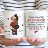 Funny Personalized Ceramic Mug Thanks For Being My Husband Sweet Romantic Couple Design Unique Gift for Wife or Husband Funny Personalized Ceramic Mug Thanks For Being My Husband Sweet Romantic Couple Design Unique Gift for Wife or Husband