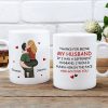 Funny Personalized Ceramic Mug Thanks For Being My Husband Sweet Romantic Couple Design Unique Gift for Wife or Husband Funny Personalized Ceramic Mug Thanks For Being My Husband Sweet Romantic Couple Design Unique Gift for Wife or Husband