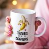 Funny Personalized Mug For Boyfriend, Thanks For All The Good Times From Girlfriend Valentine Day Gift With Custom Name