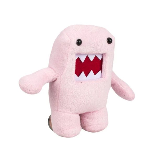 Funny Pink Domo Kun Plush Toy - Soft Stuffed Animal Gift for Kids