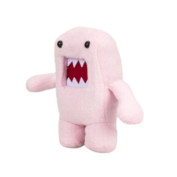 Funny Pink Domo Kun Plush Toy - Soft Stuffed Animal Gift for Kids