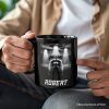 Funny Raccoon UFO Personalized Mug, Unisex Black Gift with Custom Name Funny Raccoon UFO Personalized Mug, Unisex Black Gift with Custom Name