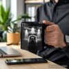 Funny Raccoon UFO Personalized Mug, Unisex Black Gift with Custom Name Funny Raccoon UFO Personalized Mug, Unisex Black Gift with Custom Name
