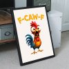 Funny Rooster Mug, Colorful Cartoon Art for Morning Coffee & Office Laughs, a unique gift for Coworkers and Friends Funny Rooster Mug, Colorful Cartoon Art for Morning Coffee & Office Laughs, a unique gift for Coworkers and Friends
