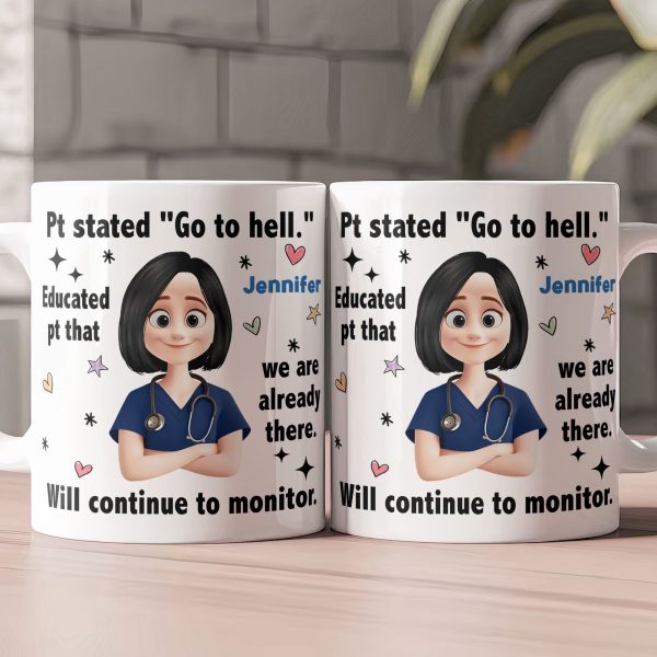 Funny Sarcastic Nursing - Personalized Mug Funny Sarcastic Nursing - Personalized Mug