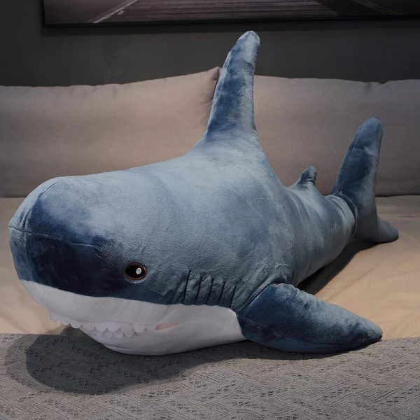 Funny Shark Plush Toy - Cozy Sleeping Pillow for Kids & Fun Decor Funny Shark Plush Toy - Cozy Sleeping Pillow for Kids & Fun Decor