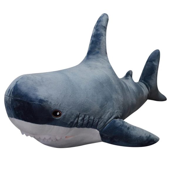 Funny Shark Plush Toy - Cozy Sleeping Pillow for Kids & Fun Decor Funny Shark Plush Toy - Cozy Sleeping Pillow for Kids & Fun Decor