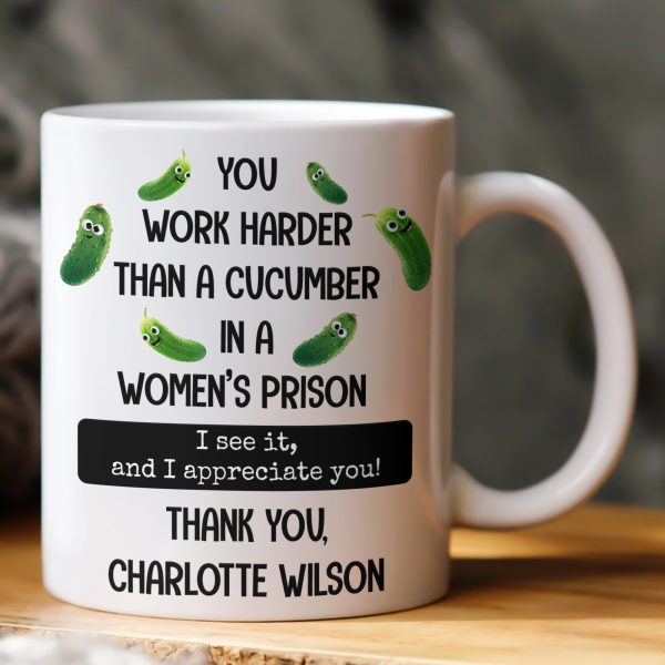 Funny Thank You Gift For Team, Employee, Mentee, Coworkers - Gag Gift - Personalized Mug Funny Thank You Gift For Team, Employee, Mentee, Coworkers - Gag Gift - Personalized Mug