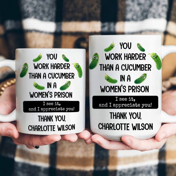 Funny Thank You Gift For Team, Employee, Mentee, Coworkers - Gag Gift - Personalized Mug Funny Thank You Gift For Team, Employee, Mentee, Coworkers - Gag Gift - Personalized Mug