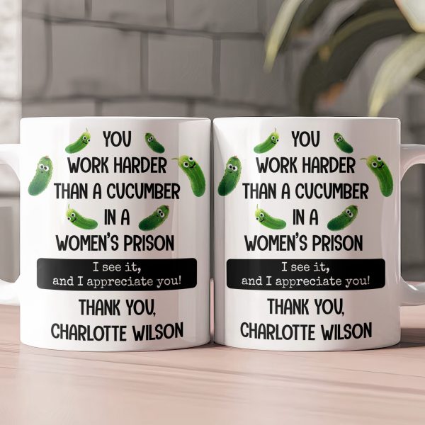 Funny Thank You Gift For Team, Employee, Mentee, Coworkers - Gag Gift - Personalized Mug Funny Thank You Gift For Team, Employee, Mentee, Coworkers - Gag Gift - Personalized Mug