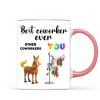 Funny Unicorn Coworker - Personalized Mug - Christmas Gift for Coworker, White Elephant Funny Unicorn Coworker - Personalized Mug - Christmas Gift for Coworker, White Elephant