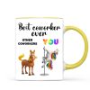 Funny Unicorn Coworker - Personalized Mug - Christmas Gift for Coworker, White Elephant Funny Unicorn Coworker - Personalized Mug - Christmas Gift for Coworker, White Elephant