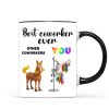 Funny Unicorn Coworker - Personalized Mug - Christmas Gift for Coworker, White Elephant Funny Unicorn Coworker - Personalized Mug - Christmas Gift for Coworker, White Elephant