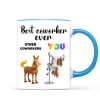 Funny Unicorn Coworker - Personalized Mug - Christmas Gift for Coworker, White Elephant Funny Unicorn Coworker - Personalized Mug - Christmas Gift for Coworker, White Elephant