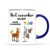 Funny Unicorn Coworker - Personalized Mug - Christmas Gift for Coworker, White Elephant Funny Unicorn Coworker - Personalized Mug - Christmas Gift for Coworker, White Elephant