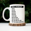 Funny Vocabulary At Work For Colleague And Bestie - Personalized Mug