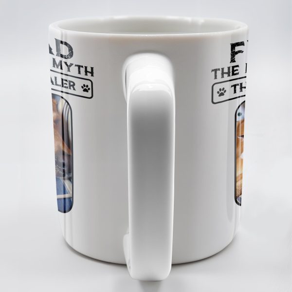 Fur Dad The Man The Myth The Snack Dealer - Personalized Custom Coffee Mug - DOG049_MG Fur Dad The Man The Myth The Snack Dealer - Personalized Custom Coffee Mug - DOG049_MG