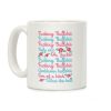 Galactic Mermaid Lyrics Coffee Mug Galactic Mermaid Lyrics Coffee Mug