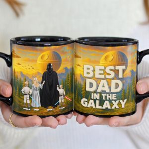 Galaxy Dad Coffee Mug - Personalized Gifts For Dad 01huti080525hg